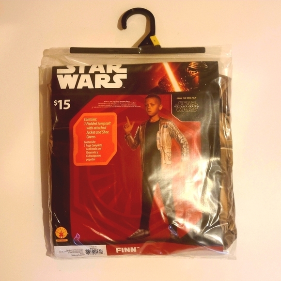 *3 for $30* Star Wars - Finn Costume - Size Large (10-12) - Picture 2 of 4